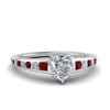 Load image into Gallery viewer, heart-shaped-swirl-engraved-channel-accent-diamond-engagement-ring-with-ruby-in-FD122866HTRGRUDR-NL-WG