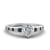 Load image into Gallery viewer, heart-shaped-swirl-engraved-channel-accent-engagement-ring-with-black-diamond-in-FD122866HTRGBLACK-NL-WG