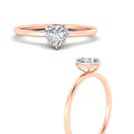Load image into Gallery viewer, heart-shaped-thin-classic-solitaire-engagement-ring-in-rose-gold-fdens9358htrangle3-nl-rg
