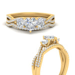 Load image into Gallery viewer, heart-shaped-twisted-floral-prong-diamond-wedding-set-in-yellow-gold-FD10257HT-ANGLE3-NL-YG?v=1756359990

