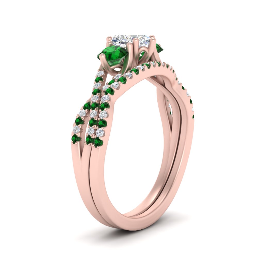 heart-shaped-twisted-floral-prong-emerald-wedding-set-in-rose-gold-FD10257HTGEMGR-ANGLE2-NL-RG?v=1756359990