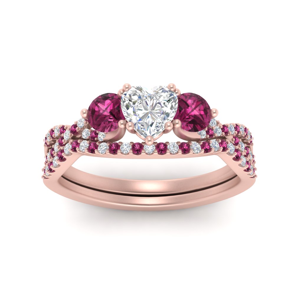 heart-shaped-twisted-floral-prong-pink-sapphire-wedding-set-in-rose-gold-FD10257HTGSADRPI-ANGLE5-NL-RG?v=1756359990