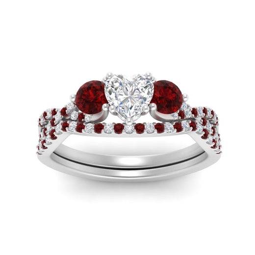 heart-shaped-twisted-floral-prong-ruby-wedding-set-in-white-gold-FD10257HTGRUDR-ANGLE5-NL-WG?v=1756359990