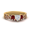 Load image into Gallery viewer, heart-shaped-twisted-floral-prong-ruby-wedding-set-in-yellow-gold-FD10257HTGRUDR-NL-YG?v=1756359990