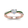 Load image into Gallery viewer, heart-shaped-twisted-vine-diamond-engagement-ring-for-women-with-emerald-in-14K-rose-gold-FD8233HTRGEMGR-NL-RG.jpg