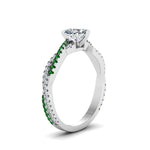 Load image into Gallery viewer, heart-shaped-twisted-vine-diamond-engagement-ring-for-women-with-emerald-in-14K-white-gold-FD8233HTRGEMGR-NL-WG.jpg
