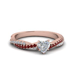 Load image into Gallery viewer, heart-shaped-twisted-vine-diamond-engagement-ring-for-women-with-ruby-in-14K-rose-gold-FD8233HTRGRUDR-NL-RG.jpg
