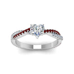 Load image into Gallery viewer, heart-shaped-twisted-vine-diamond-engagement-ring-for-women-with-ruby-in-14K-white-gold-FD8233HTRGRUDR-NL-WG.jpg
