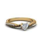Load image into Gallery viewer, heart-shaped-twisted-vine-engagement-ring-for-women-with-black-diamond-in-14K-yellow-gold-FD8233HTRGBLACK-NL-YG.jpg
