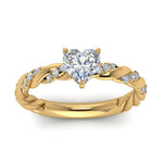 Load image into Gallery viewer, heart-shaped-twisted-vine-engagement-ring-in-yellow-gold-FD9127HTRANGLE5-NL-YG
