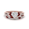 Load image into Gallery viewer, heart-shaped-twisted-vine-luxury-ruby-bridal-ring-set-in-rose-gold-FDENR3211HTGRUDRANGLE3-NL-RG
