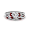 Load image into Gallery viewer, heart-shaped-twisted-vine-luxury-ruby-bridal-ring-set-in-white-gold-FDENR3211HTGRUDRANGLE3-NL-WG