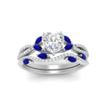 Thumbnail 29 - heart-shaped-twisted-vine-luxury-sapphire-bridal-ring-set-in-white-gold-FDENR3211HTGSABLANGLE3-NL-WG
