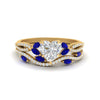 Load image into Gallery viewer, heart-shaped-twisted-vine-luxury-sapphire-bridal-ring-set-in-yellow-gold-FDENR3211HTGSABLANGLE3-NL-YG