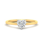 Load image into Gallery viewer, heart-shaped-two-tone-1.5-mm-comfort-fit-solitaire-ring-in-yellow-gold-fdens11590htrsleep-1.50mm-nl-yg?v=1758104145