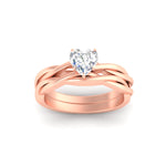Load image into Gallery viewer, heart-shaped-vine-inspired-solitaire-bridal-ring-set-in-rose-gold-fdens8252htangle5-nl-rg.jpg?v=1767084994