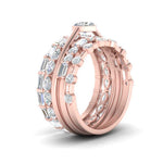 Load image into Gallery viewer, heart-solitaire-ring-with-stacked-diamond-band-in-FD10148-NL-RG
