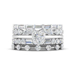 Load image into Gallery viewer, heart-solitaire-ring-with-stacked-diamond-band-in-FD10148-NL-WG

