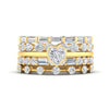 Load image into Gallery viewer, heart-solitaire-ring-with-stacked-diamond-band-in-FD10148-NL-YG