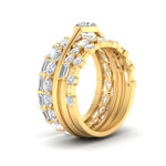 Load image into Gallery viewer, heart-solitaire-ring-with-stacked-diamond-band-in-FD10148-NL-YG
