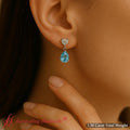 Thumbnail 65 - heart-stud-teardrop-lab-diamond-earring-with-topaz-in-white-gold-fdear8989-fancy1-nl-wg