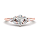 Load image into Gallery viewer, heirloom-inspired- pear-cut-earth-created-engagement-ring-in-rose-gold-FDENR635PER-NL-RG