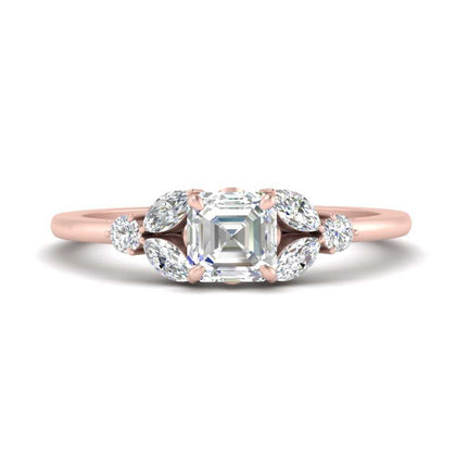 heirloom-inspired-lab-grown-asscher-cut-vintage-engagement-ring-in-rose-gold-FDENR635ASR-NL-RG