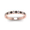 Load image into Gallery viewer, hexagon-women-band-with-black-diamond-in-rose-gold-FD-9187GBLACK-NL-RG.jpg
