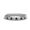 Load image into Gallery viewer, hexagon-women-band-with-black-diamond-in-white-gold-FD-9187GBLACK-NL-WG.jpg