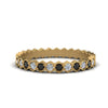 Load image into Gallery viewer, hexagon-women-band-with-black-diamond-in-yellow-gold-FD-9187GBLACK-NL-YG.jpg