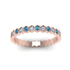 Load image into Gallery viewer, hexagon-women-diamond-band-with-blue-topaz-in-rose-gold-FD-9187GICBLTO-NL-RG.jpg