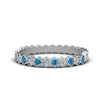 Load image into Gallery viewer, hexagon-women-diamond-band-with-blue-topaz-in-white-gold-FD-9187GICBLTO-NL-WG.jpg