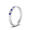 Load image into Gallery viewer, hexagon-women-diamond-band-with-sapphire-in-white-gold-FD-9187GSABL-NL-WG.jpg