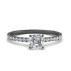 Load image into Gallery viewer, hidden-halo-eternity-asscher-diamond-engagement-ring-in-black-gold-FD9168ASRANGLE3-NL-BG