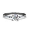 Load image into Gallery viewer, hidden-halo-eternity-cushion-diamond-engagement-ring-in-black-gold-FD9168CURANGLE3-NL-BG