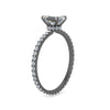 Load image into Gallery viewer, hidden-halo-eternity-emerald-cut-diamond-engagement-ring-in-black-gold-FD9168EMRANGLE3-NL-BG