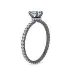 Load image into Gallery viewer, hidden-halo-eternity-heart-diamond-engagement-ring-in-black-gold-FD9168HTRANGLE3-NL-BG
