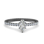 Load image into Gallery viewer, hidden-halo-eternity-marquise-diamond-engagement-ring-in-black-gold-FD9168MQRANGLE3-NL-BG
