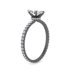 Load image into Gallery viewer, hidden-halo-eternity-marquise-diamond-engagement-ring-in-black-gold-FD9168MQRANGLE3-NL-BG
