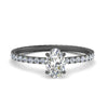 Load image into Gallery viewer, hidden-halo-eternity-oval-diamond-engagement-ring-in-black-gold-FD9168OVRANGLE3-NL-BG