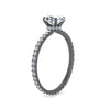 Load image into Gallery viewer, hidden-halo-eternity-oval-diamond-engagement-ring-in-black-gold-FD9168OVRANGLE3-NL-BG