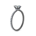 Thumbnail 88 - hidden-halo-eternity-pear-diamond-engagement-ring-in-black-gold-FD9168PERANGLE3-NL-BG