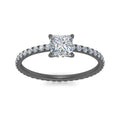 Thumbnail 87 - hidden-halo-eternity-princess-cut-diamond-engagement-ring-in-black-gold-FD9168PRRANGLE3-NL-BG