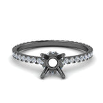 Load image into Gallery viewer, hidden-halo-eternity-semi-mount-diamond-engagement-ring-in-black-gold-FD-9168SMRANGLE3-NL-BG
