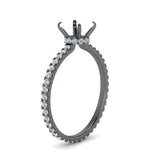 Load image into Gallery viewer, hidden-halo-eternity-semi-mount-diamond-engagement-ring-in-black-gold-FD-9168SMRANGLE3-NL-BG
