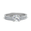 Load image into Gallery viewer, hidden-halo-half-way-asscher-cut-diamond-wedding-ring-set-in-FD9168ASANGLE3-NL-WG