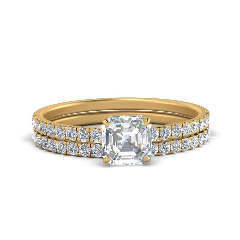 hidden-halo-half-way-asscher-cut-diamond-wedding-ring-set-in-FD9168ASANGLE3-NL-YG