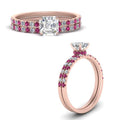Thumbnail 65 - hidden-halo-half-way-asscher-cut-diamond-wedding-ring-set-with-pink-sapphire-in-FD9168ASGSADRPIANGLE3-NL-RG