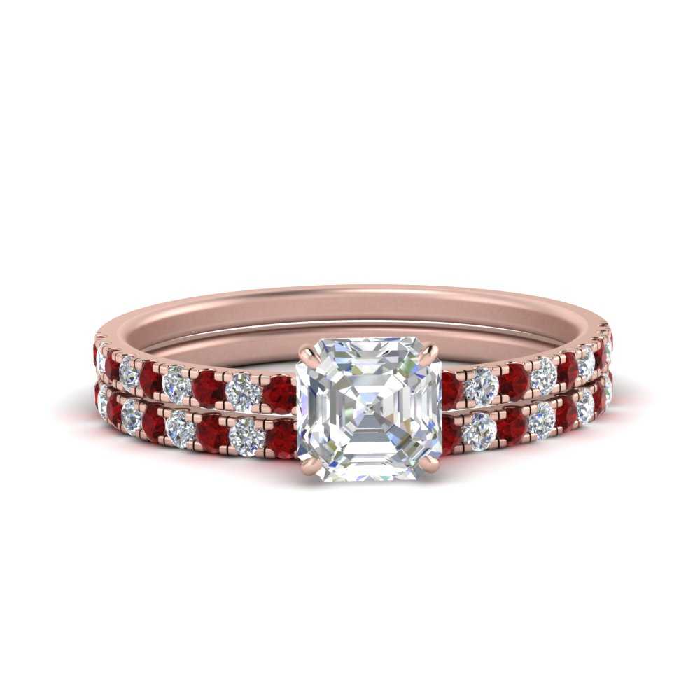 hidden-halo-half-way-asscher-cut-diamond-wedding-ring-set-with-ruby-in-FD9168ASGRUDRANGLE3-NL-RG