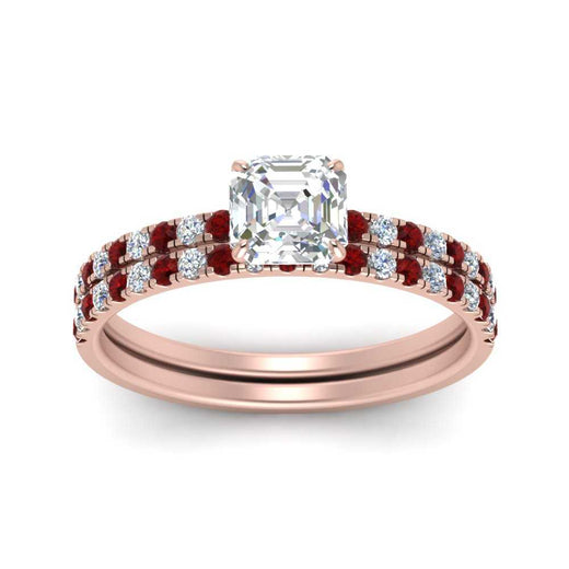 hidden-halo-half-way-asscher-cut-diamond-wedding-ring-set-with-ruby-in-FD9168ASGRUDRANGLE3-NL-RG